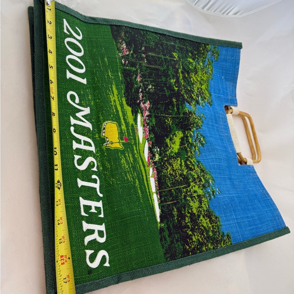Masters Green and Blue Tote Bag - Picture 6 of 9